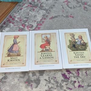 Vintage American girl books hard cover Kirsten
